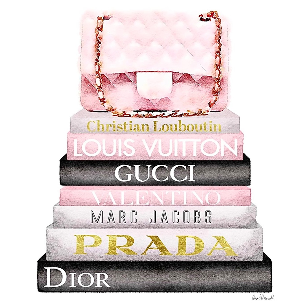 Glam Wall Decor Art print picture wall art- Chic Fashion Tiffany’s Chanel Gucci - Picture 9 of 14